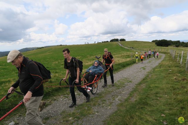 Randonnée joëlettes à Ramonchamp