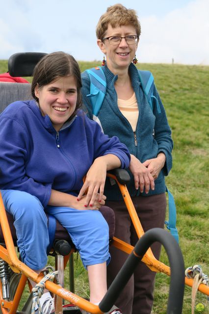 Randonnée joëlettes à Ramonchamp