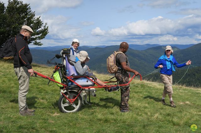 Randonnée joëlettes à Ramonchamp