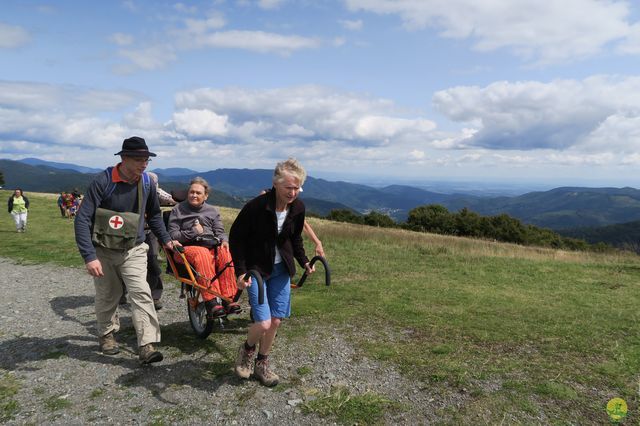 Randonnée joëlettes à Ramonchamp