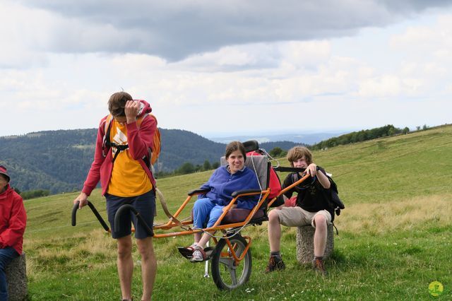 Randonnée joëlettes à Ramonchamp