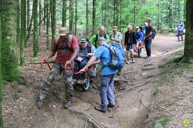 Randonnée joëlettes à Ramonchamp