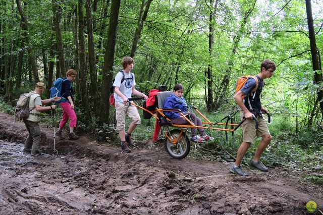 Randonnée joëlettes à Ramonchamp