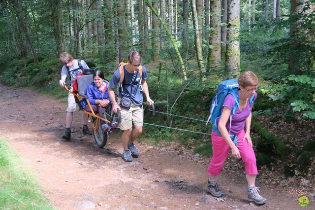 Randonnée joëlettes à Ramonchamp