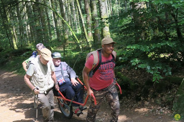 Randonnée joëlettes à Ramonchamp