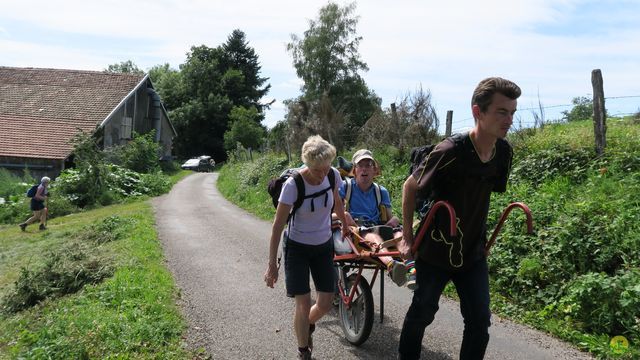 Randonnée joëlettes à Ramonchamp