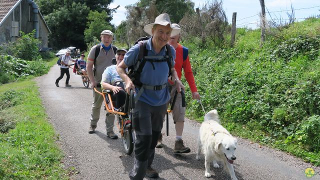 Randonnée joëlettes à Ramonchamp