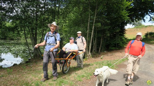 Randonnée joëlettes à Ramonchamp