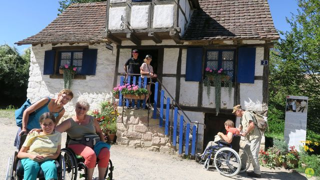 Randonnée joëlettes à Ramonchamp