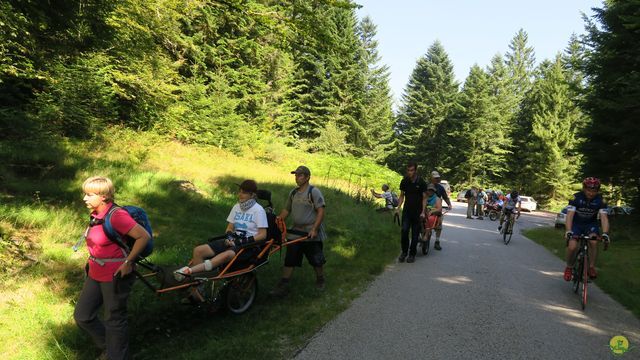 Randonnée joëlettes à Ramonchamp