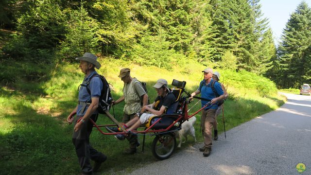 Randonnée joëlettes à Ramonchamp