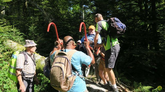 Randonnée joëlettes à Ramonchamp