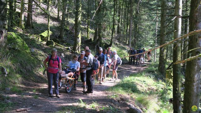 Randonnée joëlettes à Ramonchamp