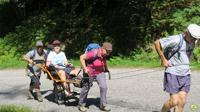 Randonnée joëlettes à Ramonchamp