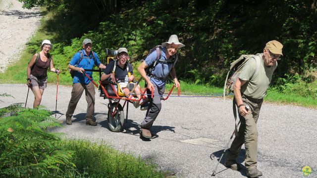 Randonnée joëlettes à Ramonchamp