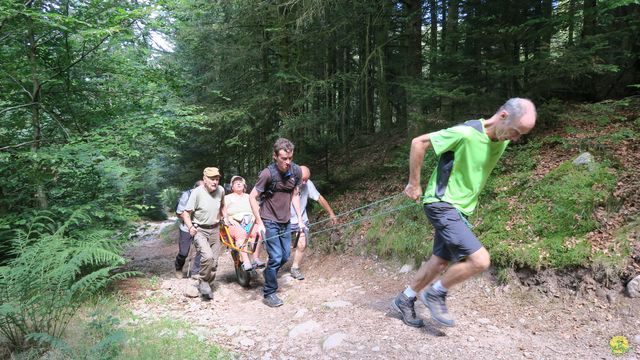 Randonnée joëlettes à Ramonchamp