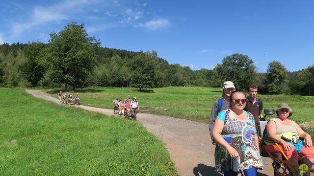 Randonnée joëlettes à Ramonchamp