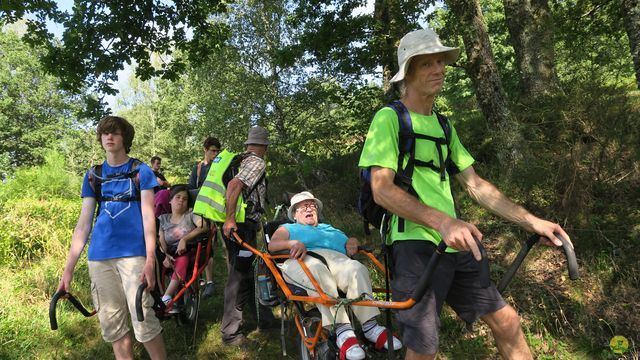 Randonnée joëlettes à Ramonchamp