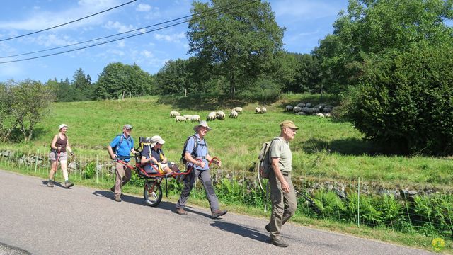 Randonnée joëlettes à Ramonchamp