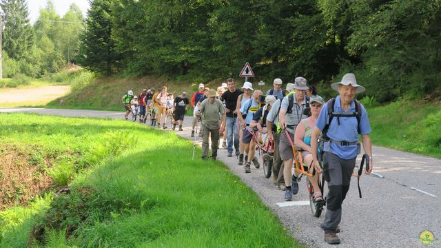 Randonnée joëlettes à Ramonchamp