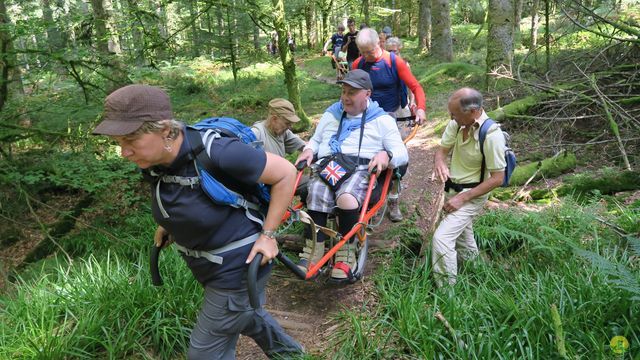 Randonnée joëlettes à Ramonchamp