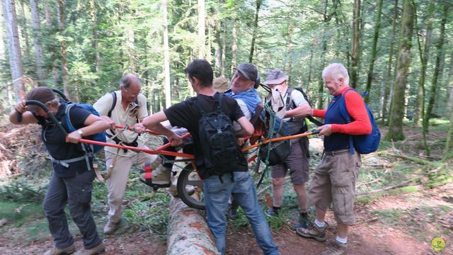 Randonnée joëlettes à Ramonchamp