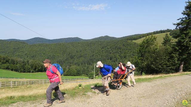 Randonnée joëlettes à Ramonchamp