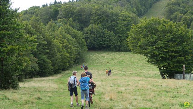 Randonnée joëlettes à Ramonchamp