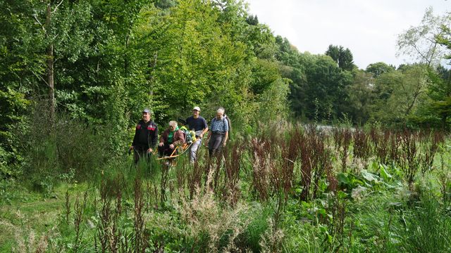 Randonnée joëlettes à Robertville