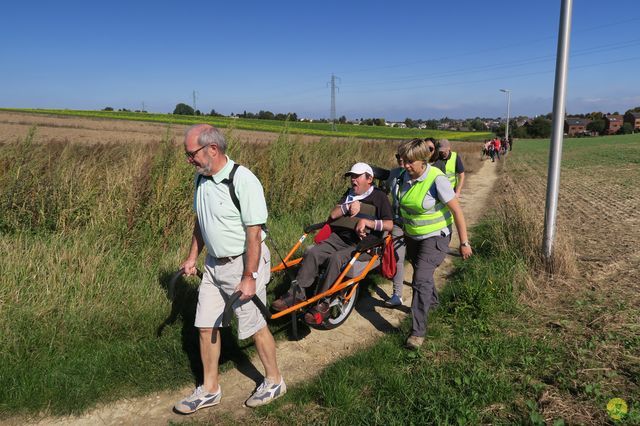 Randonnée joëlettes à Ohain