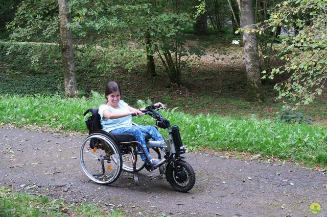 Randonnée joëlettes à Chevetogne