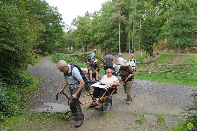 Randonnée joëlettes à Chevetogne