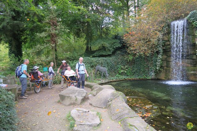 Randonnée joëlettes à Chevetogne