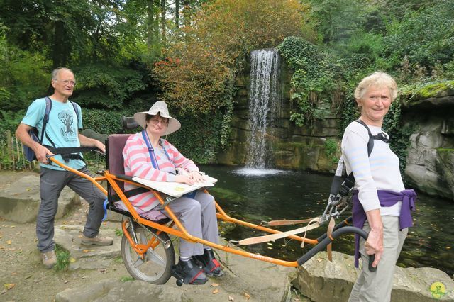 Randonnée joëlettes à Chevetogne