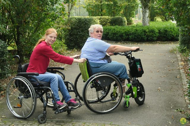 Randonnée joëlettes à Chevetogne