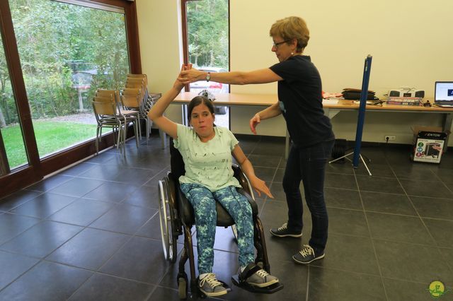 Randonnée joëlettes à Chevetogne