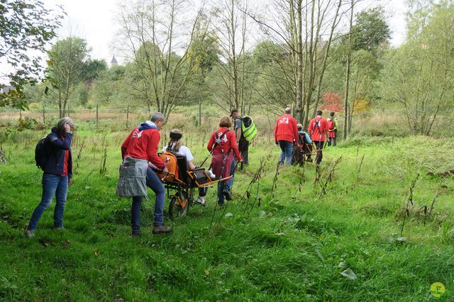 Randonnée joëlettes à Chevetogne