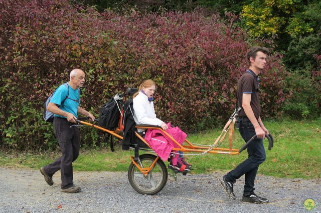 Randonnée joëlettes à Chevetogne