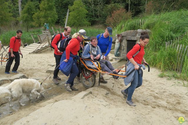 Randonnée joëlettes à Chevetogne