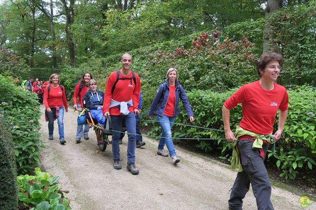 Randonnée joëlettes à Chevetogne