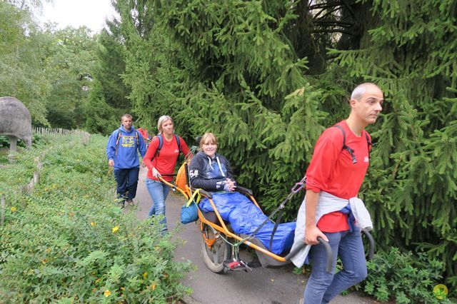 Randonnée joëlettes à Chevetogne