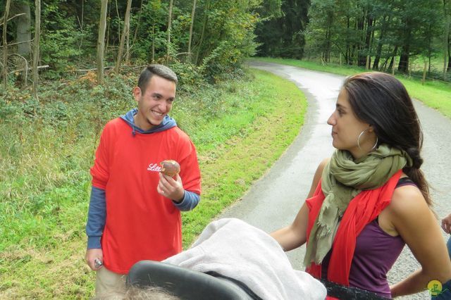 Randonnée joëlettes à Chevetogne