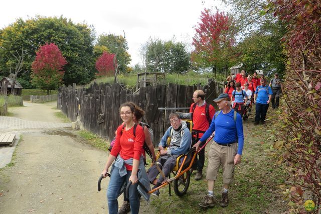 Randonnée joëlettes à Chevetogne