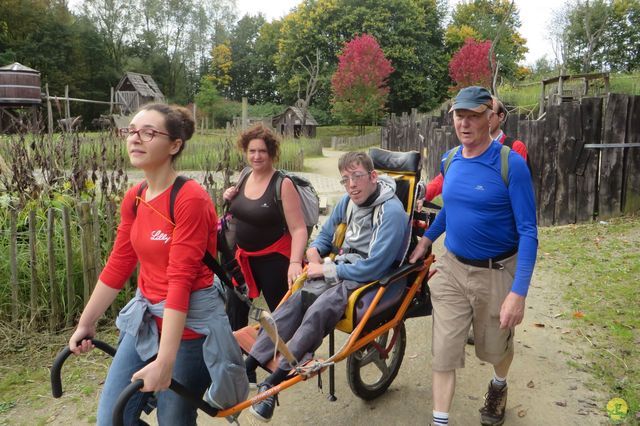 Randonnée joëlettes à Chevetogne