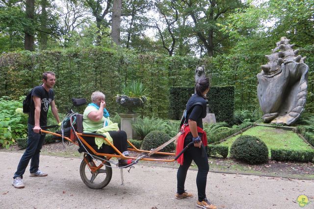 Randonnée joëlettes à Chevetogne