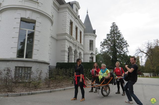 Randonnée joëlettes à Chevetogne