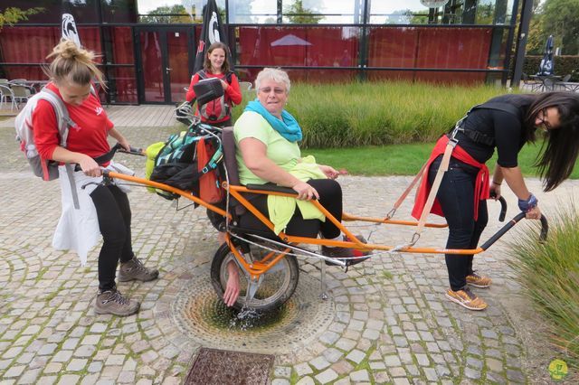 Randonnée joëlettes à Chevetogne