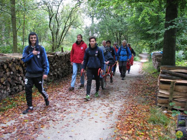 Randonnée joëlettes à Watermael-Boitsfort