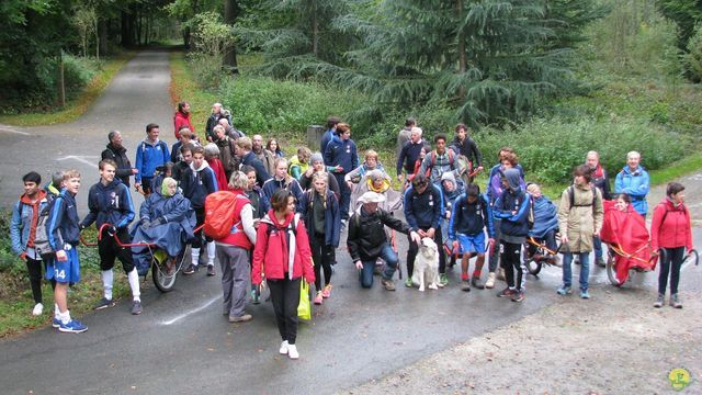 Randonnée joëlettes à Watermael-Boitsfort