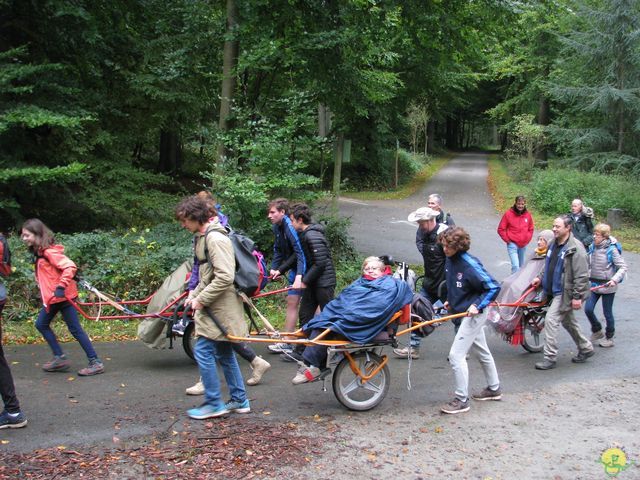 Randonnée joëlettes à Watermael-Boitsfort